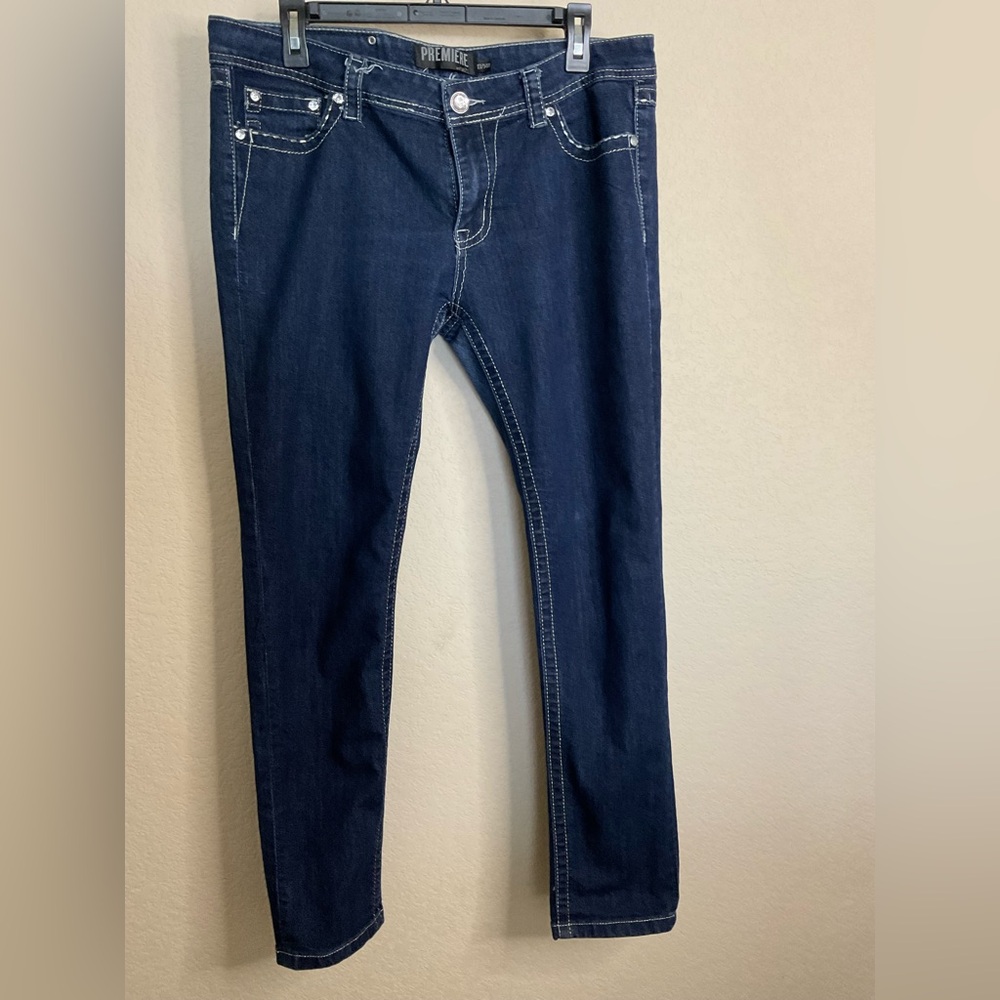Premiere byRue 21 Dark Blue Jeans size juniors 13